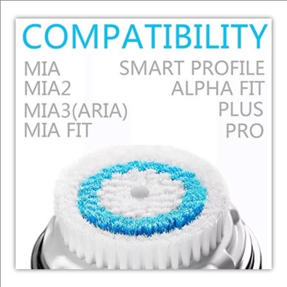 4 NIB Clarisonic Acne Cleansing Brush Heads New - Picture 6 of 6